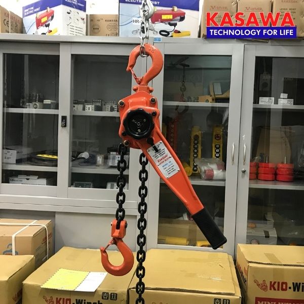 pa lăng xích lắc tay 2 tấn Kawasaki