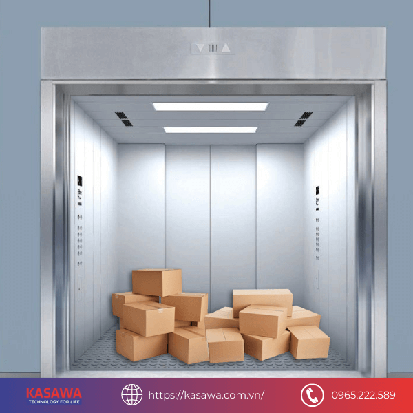 Các thông số kỹ thuật thang máy tải hàng 300kg