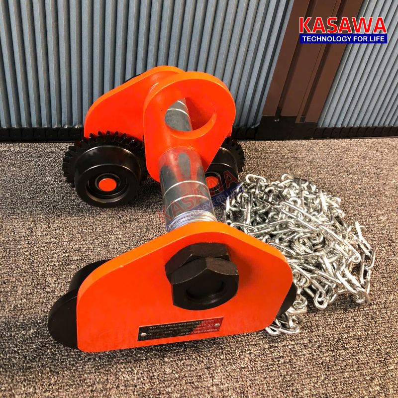 Kết cấu thép rất chắc chắn cùng với bánh xe được gia công tỉ mỉ