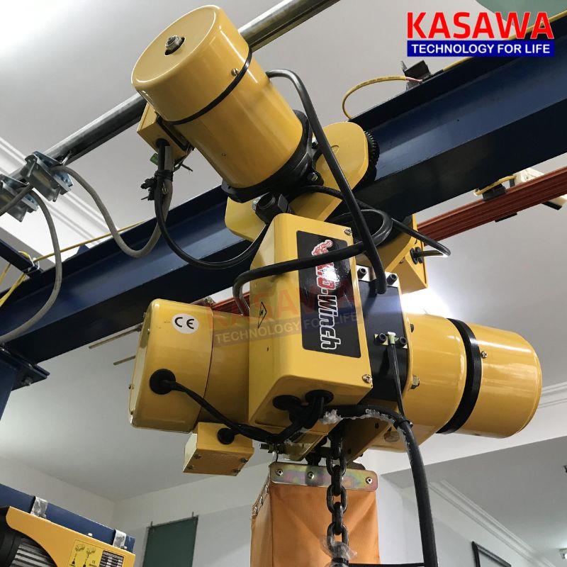 Pa lăng xích điện 2 tấn di chuyển CW-2000T Kio Winch Đài Loan