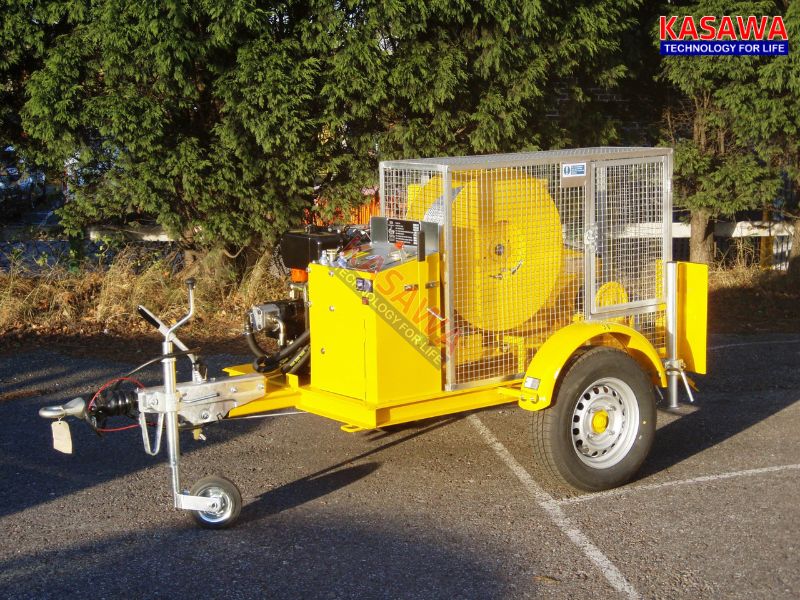 Dòng máy tời kéo cáp điện có tải trọng lớn (6 tấn)
