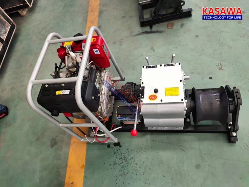 Máy tời xăng chủ yếu được ứng dụng trong việc khai thác lâm sản