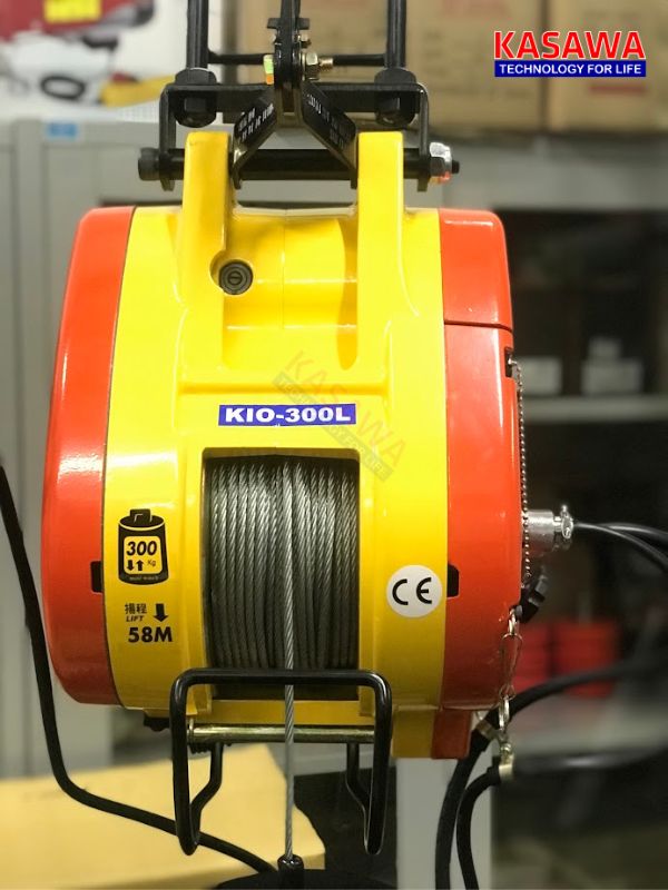 Máy tời xây dựng mini Kio-300L