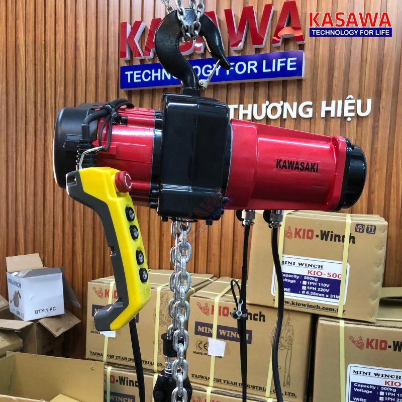 Pa lăng xích điện chính hãng Kawasaki