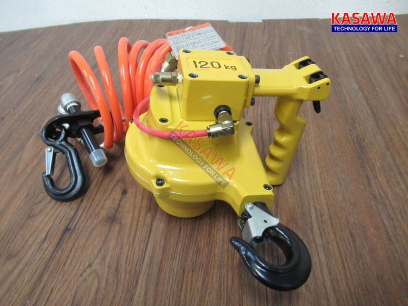 Pa lăng khí nén có tải trọng nâng 120kg