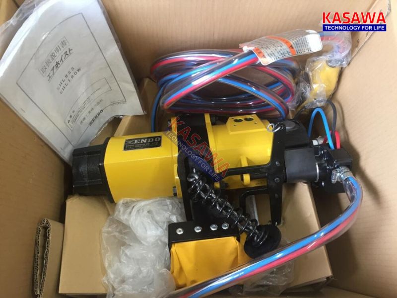 Pa lăng khí nén cũng có cấu tạo tương tự như với các dòng pa lăng xích điện