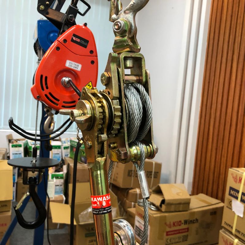 Chốt hãm của pa lăng lắc tay cáp Kawasaki 1.5 tấn