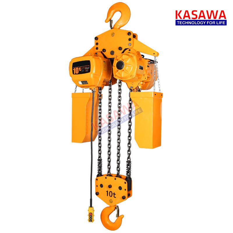 Pa lăng xích điện 10 tấn cố định KKBB