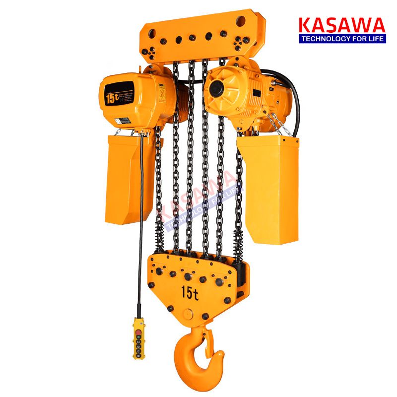 Pa lăng xích điện 15 tấn cố định KKBB
