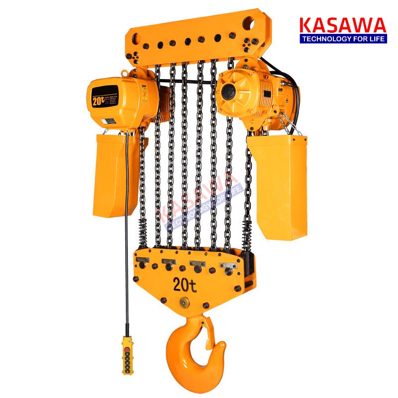 Pa lăng xích điện 20 tấn cố định KKBB