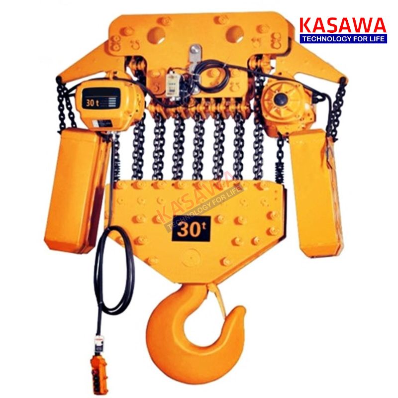 Pa lăng xích điện 30 tấn cố định KKBB
