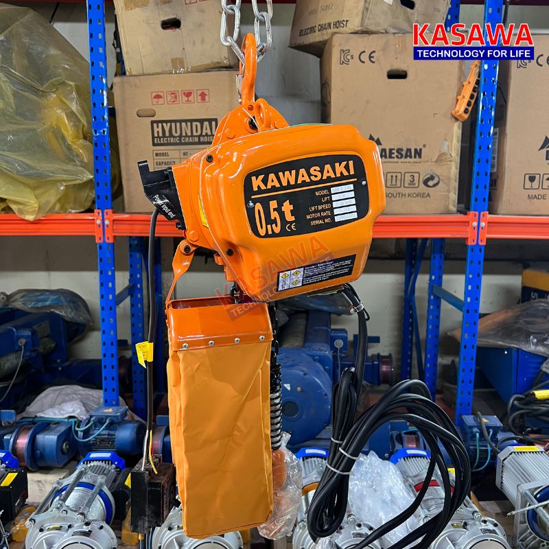 Pa lăng xích điện cố định KKBB 500kg cố định