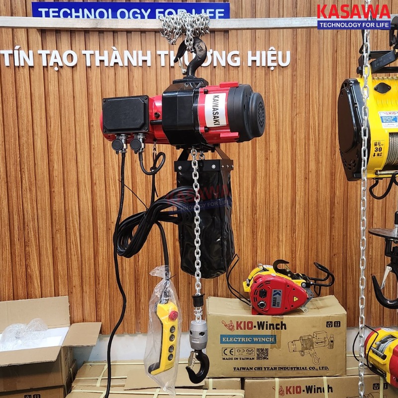Pa lăng xích điện Kawasaki 500kg