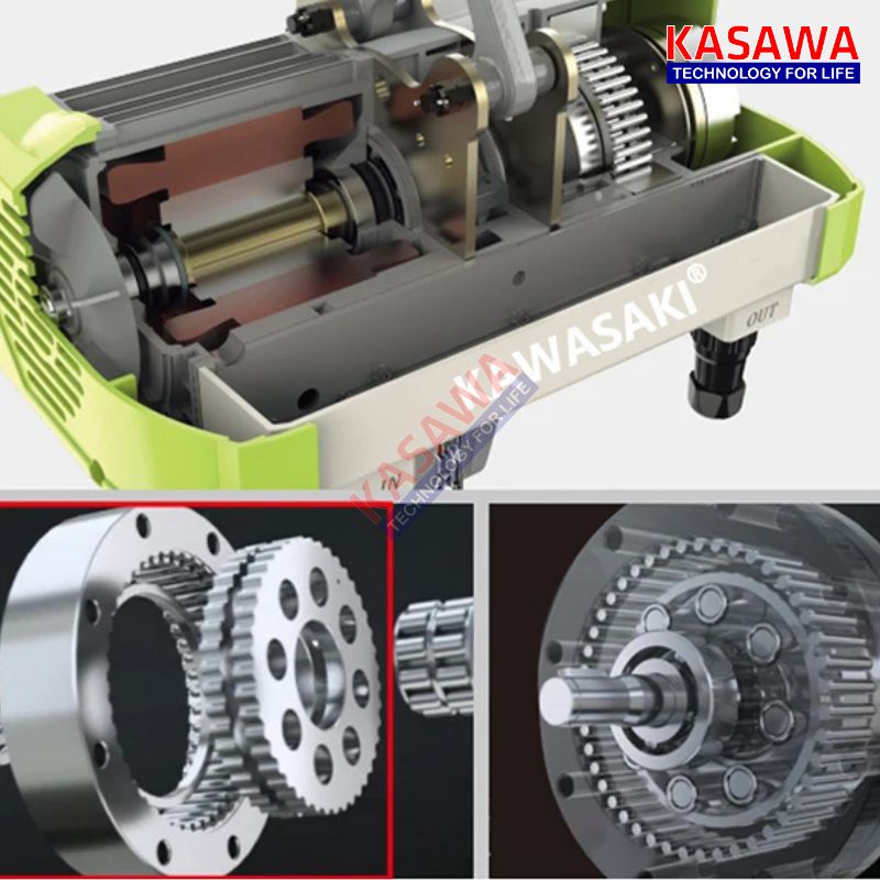 Bánh răng vít của pa lăng xích điện