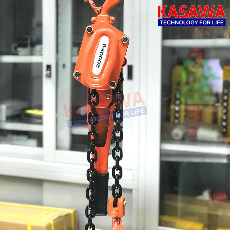 Pa lăng xích lắc tay được sử dụng trong nhà xưởng, công trình, sữa chữa