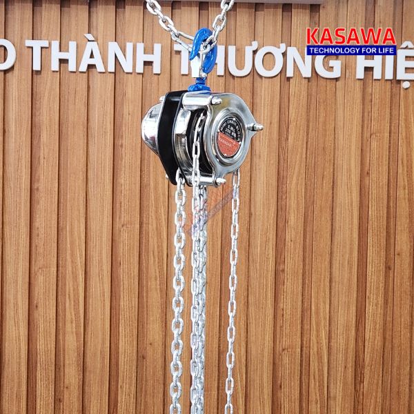 Pa lăng xích kéo tay mini 0.5Tx2,5m