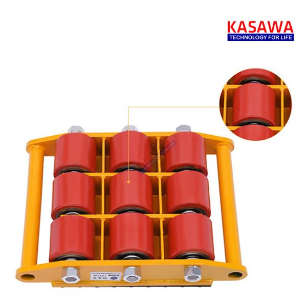 Bánh xe PU làm từ vật liệu chắc chắn, giúp cho con rùa di chuyển dễ dàng