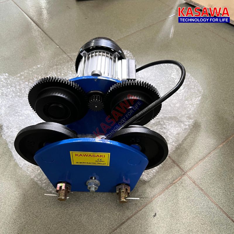 Rùa tời điện 1 tấn kết hợp cùng với tời điện mini PA