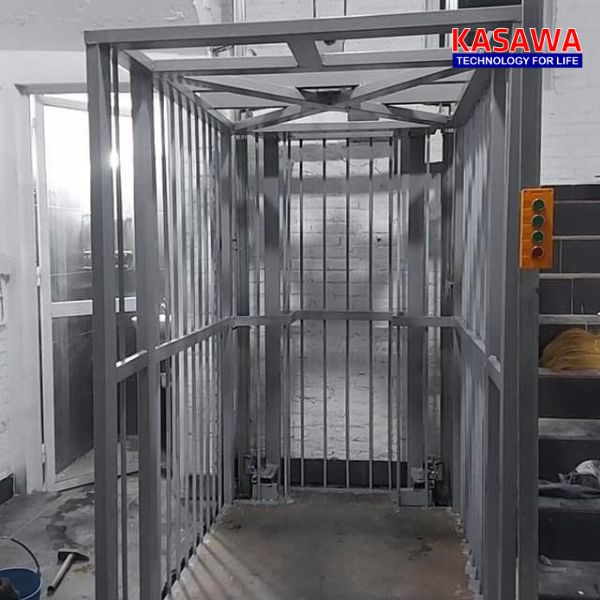 Đặc điểm cấu tạo thang nâng hàng mini