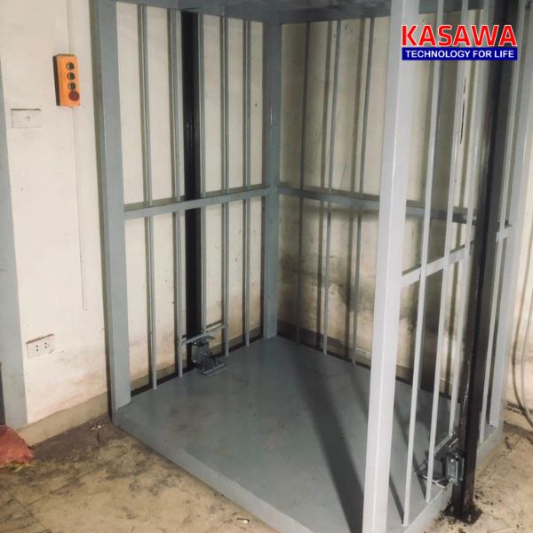 Thang nâng hàng mini tải trọng 200kg