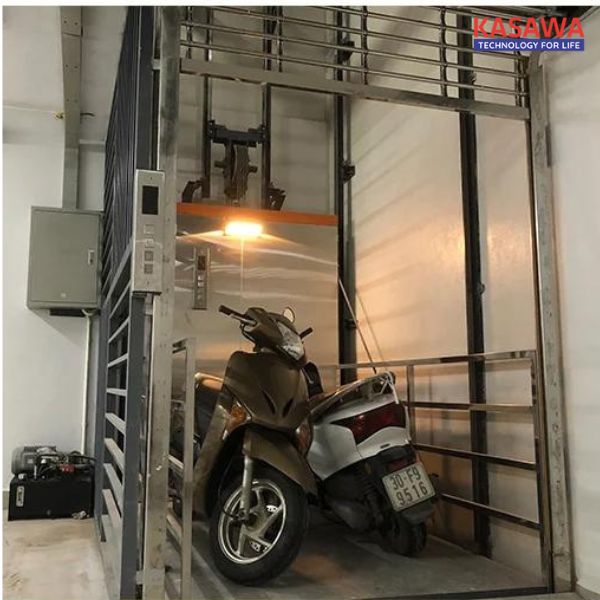 Mức giá của thang tời xe máy thường sẽ dao động từ 60.000.000 VNĐ đến 200.000.000 VNĐ