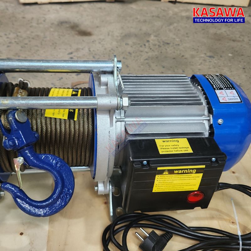 Trong trường hợp cáp tải hỏng thì cần phải tiến hành thay thế ngay lập tức
