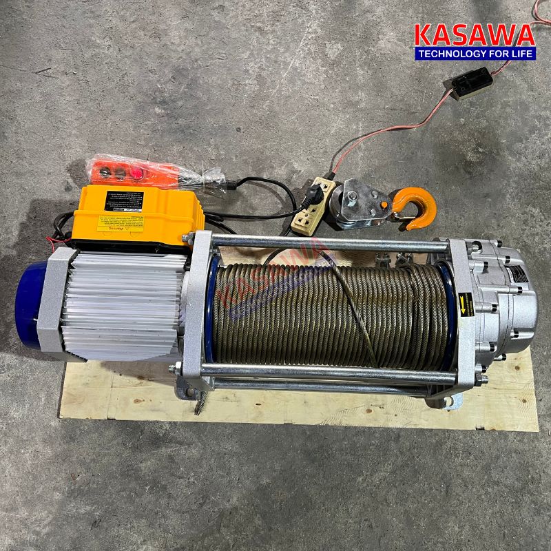 Tời điện đa năng CDK1 1000/2000 cáp dài 100m 20/10m/phút