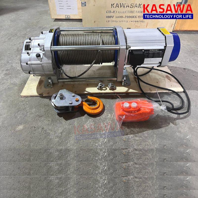 Tời điện đa năng CDK1 1000/2000 30m 380v (14/7 m/phút)