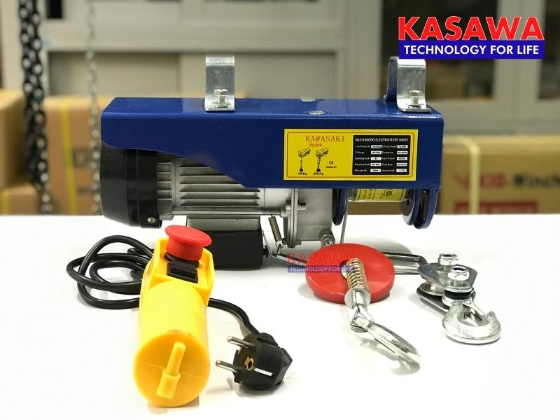 tời điện mini kawasaki pa 200