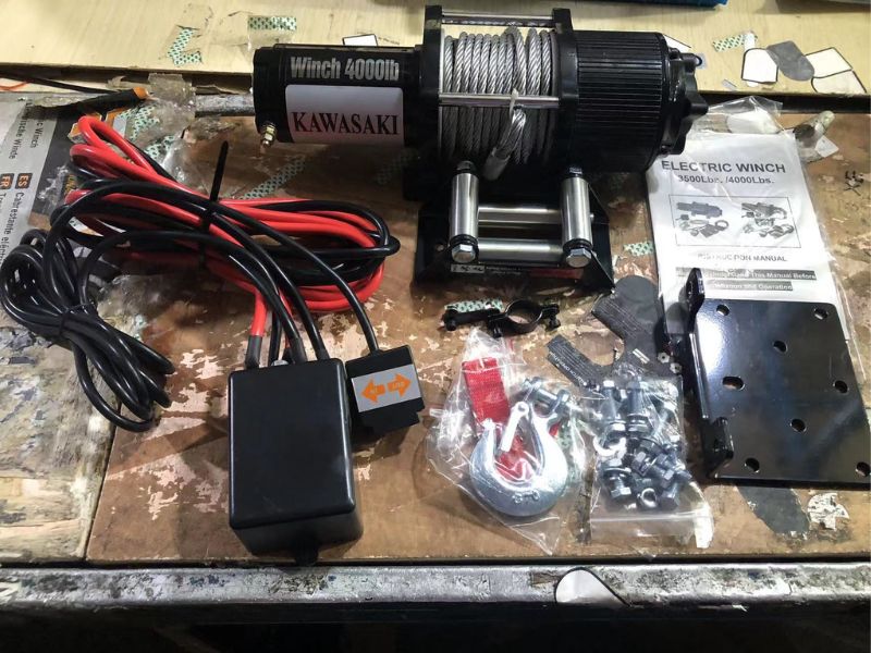 tời điện 12v 1 tấn