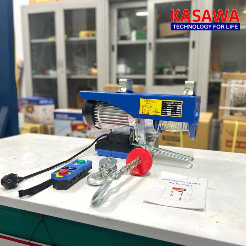 Tời điện mini PA1000 Kawasaki (điều khiển từ xa)