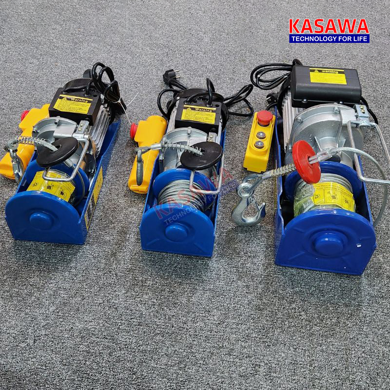 Tời điện mini PA đa dạng các mức tải trọng từ 200kg đến 1200kg