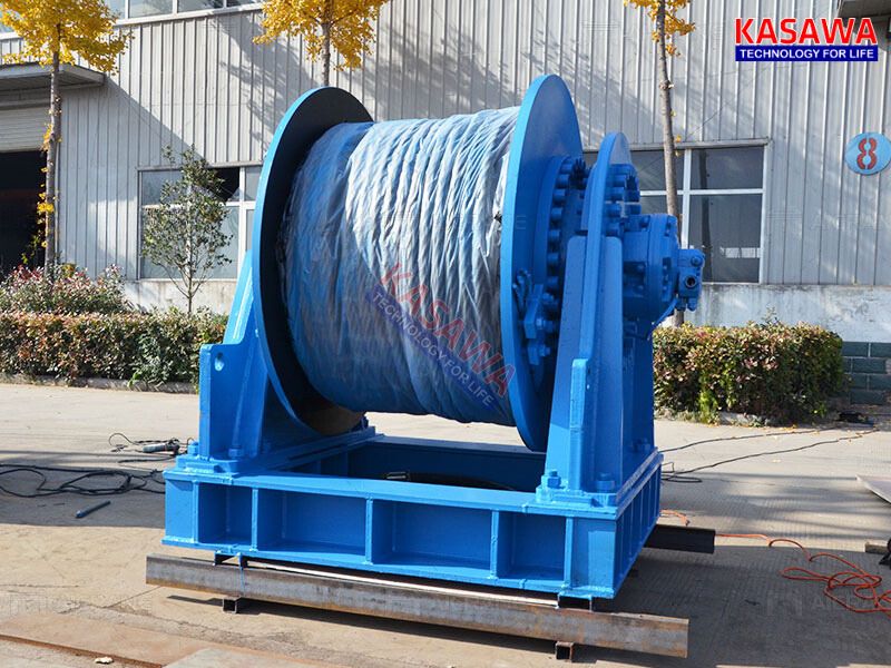 Tời quấn dây thủy lực